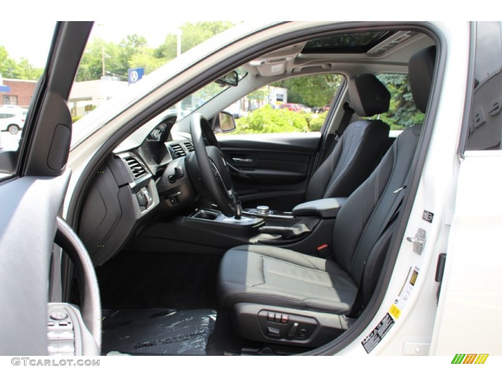 2015 3 Series 328i xDrive Sedan - Alpine White / Black photo #11