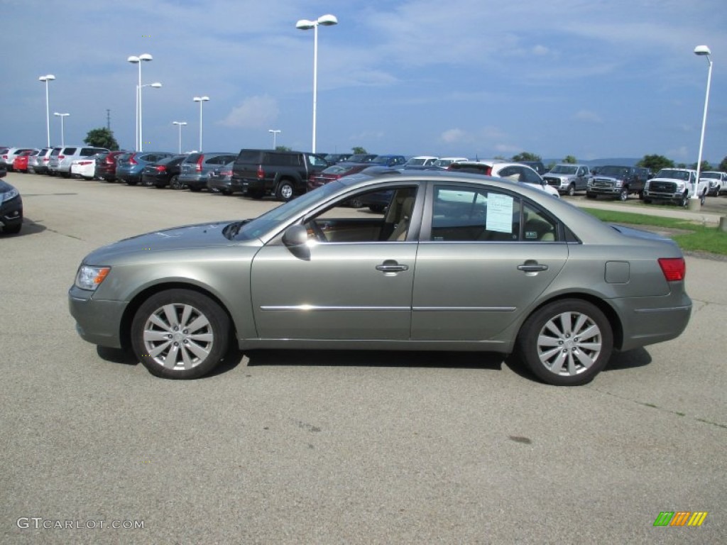 2010 Natural Khaki Hyundai Sonata Limited 105347972 Photo 4