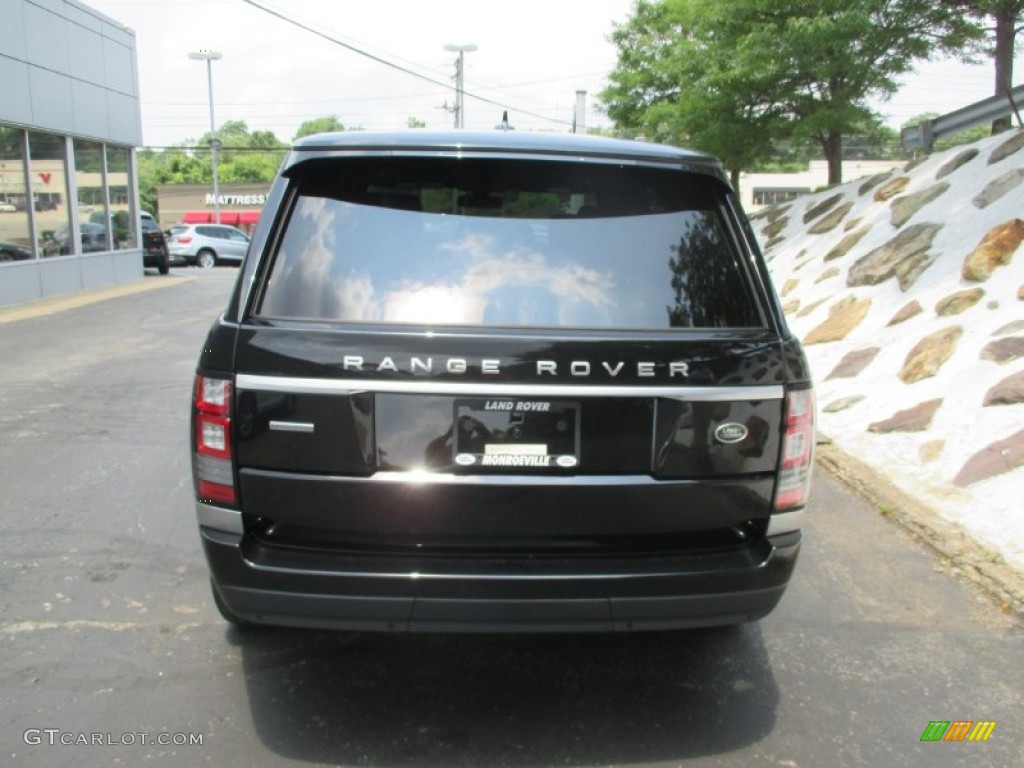 2015 Range Rover Supercharged - Santorini Black / Ebony photo #5