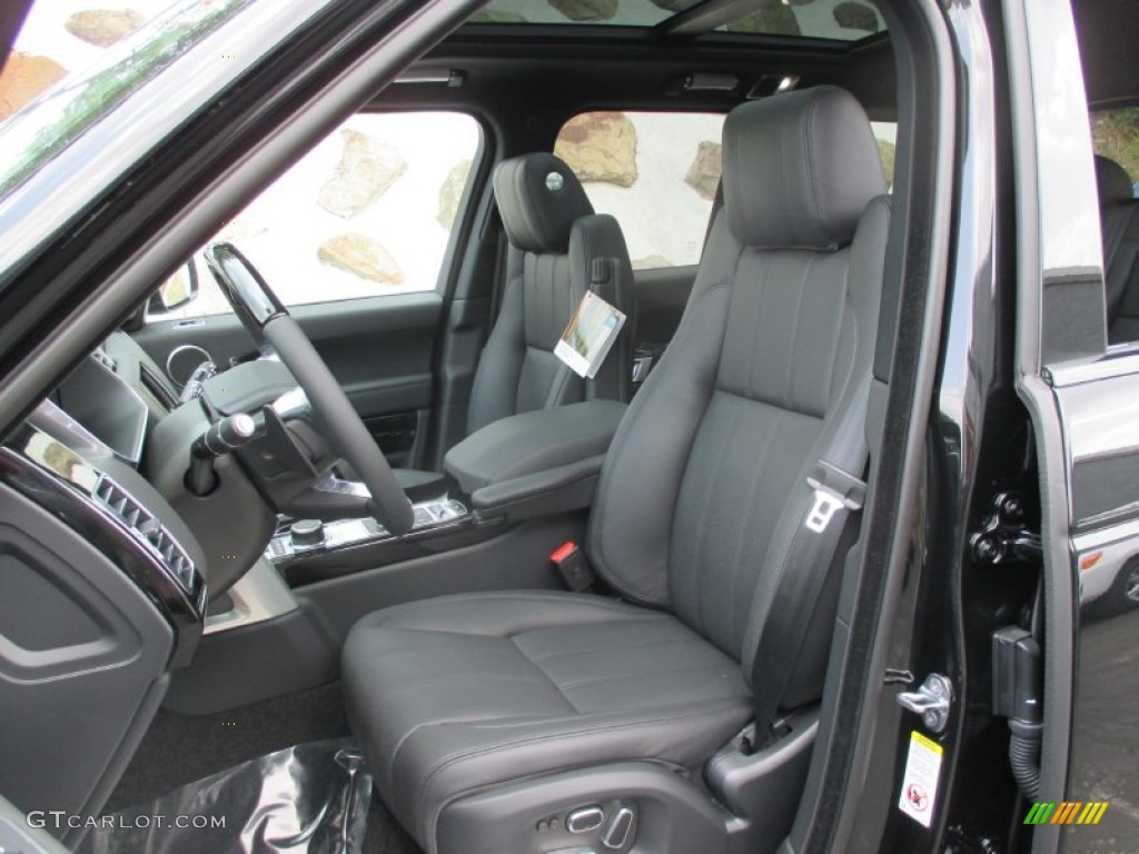 2015 Range Rover Supercharged - Santorini Black / Ebony photo #10