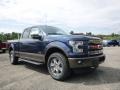 Front 3/4 View of 2015 F150 Lariat SuperCab 4x4