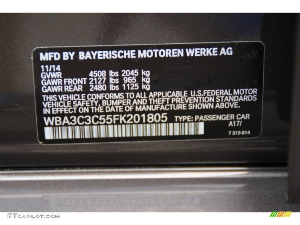 2015 3 Series 320i xDrive Sedan - Mojave Metallic / Venetian Beige photo #34