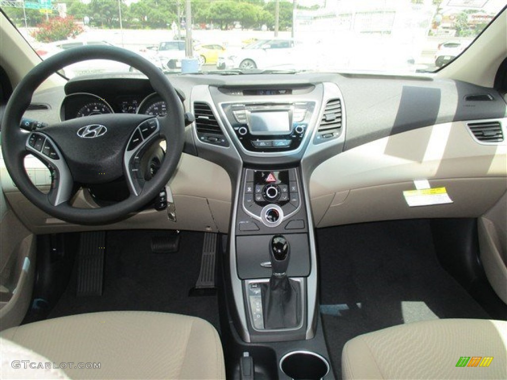 2016 Elantra SE - Red / Beige photo #14
