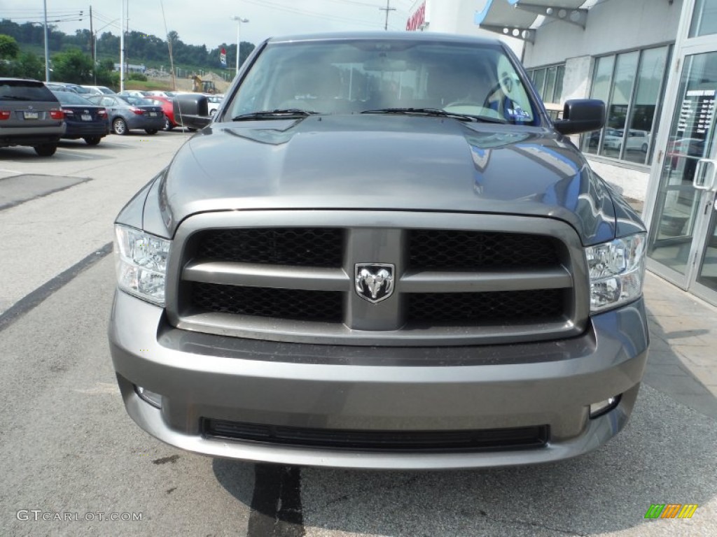 2012 Ram 1500 Express Quad Cab 4x4 - Mineral Gray Metallic / Dark Slate Gray/Medium Graystone photo #5