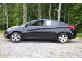 2012 Midnight Black Hyundai Elantra GLS  photo #8