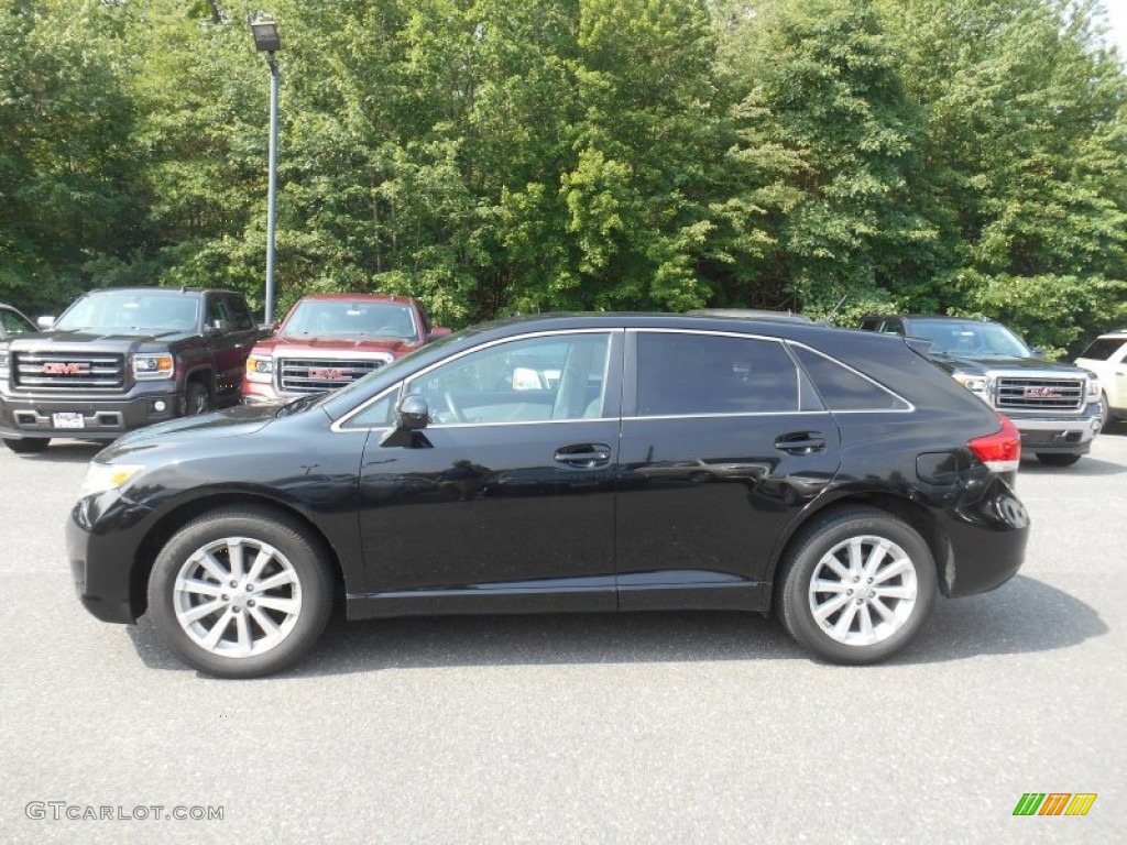 2011 Venza I4 AWD - Black / Light Gray photo #1