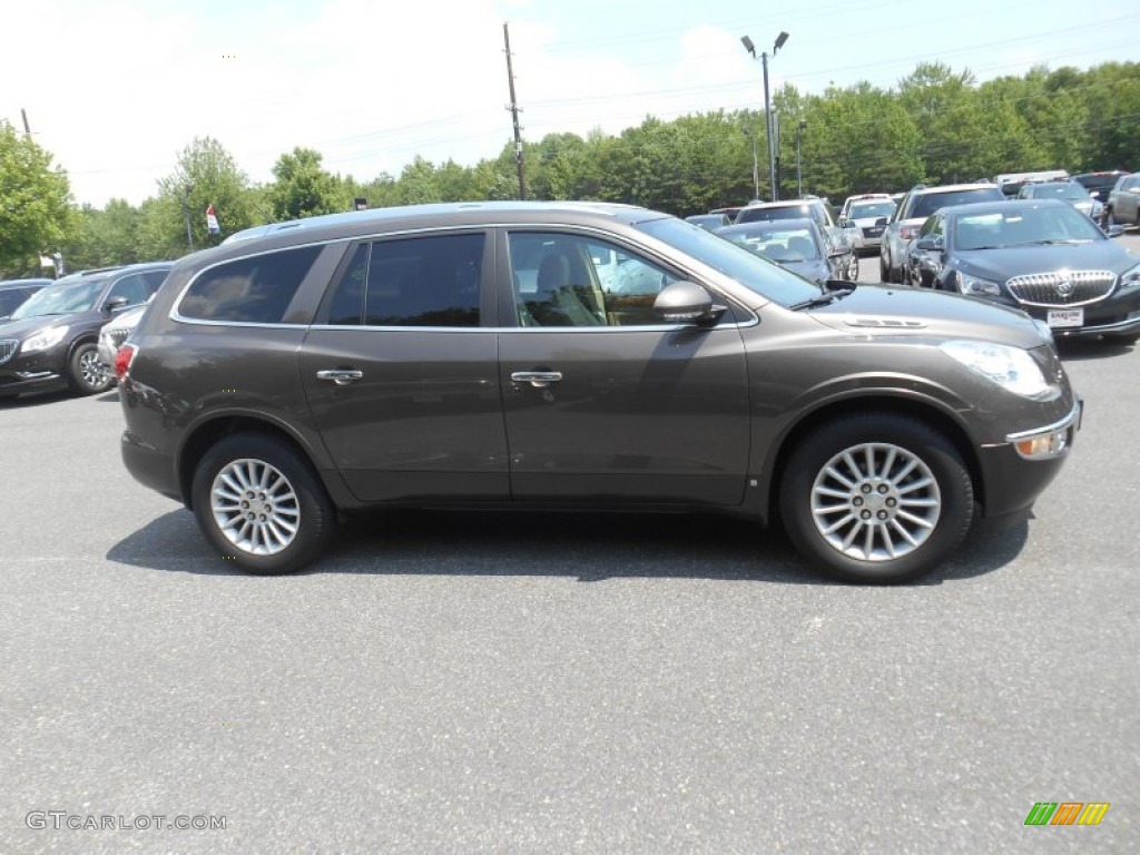 2008 Enclave CXL AWD - Cocoa Metallic / Cashmere/Cocoa photo #2