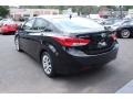 2012 Midnight Black Hyundai Elantra GLS  photo #7