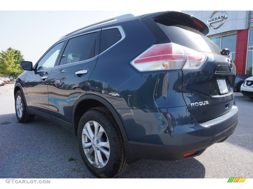 2015 Rogue SV - Arctic Blue Metallic / Charcoal photo #3