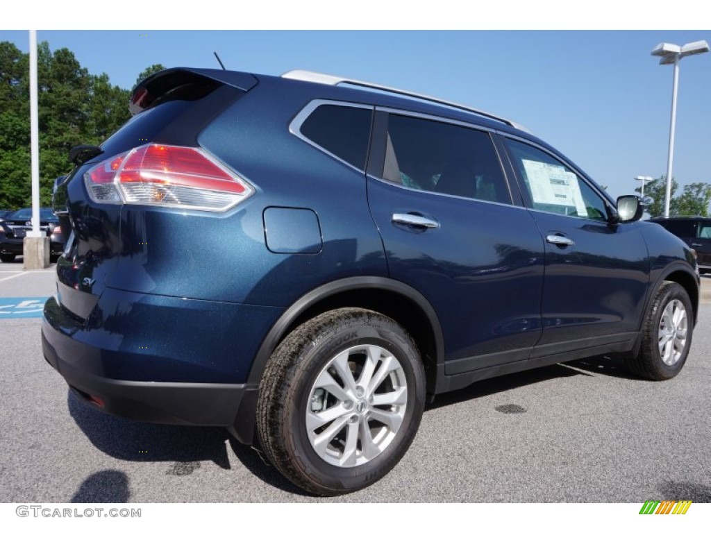 2015 Rogue SV - Arctic Blue Metallic / Charcoal photo #4