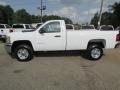 Summit White - Silverado 2500HD Work Truck Regular Cab Photo No. 4