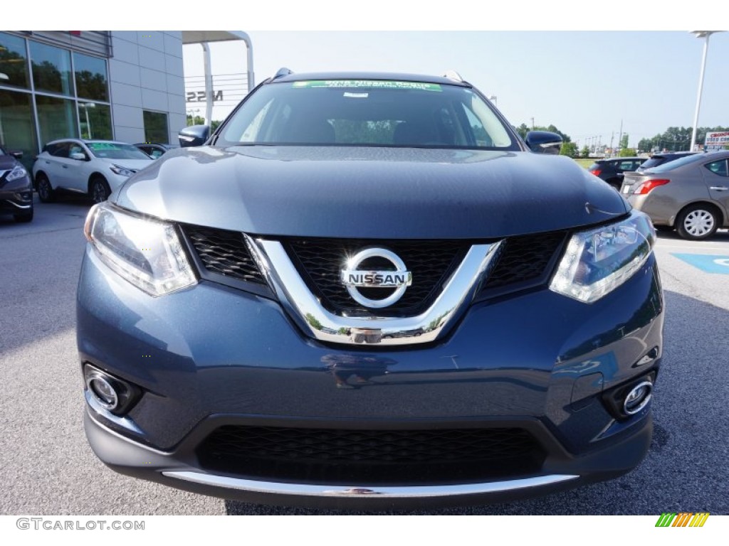 2015 Rogue SV - Arctic Blue Metallic / Charcoal photo #7
