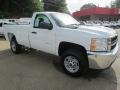 Summit White - Silverado 2500HD Work Truck Regular Cab Photo No. 8