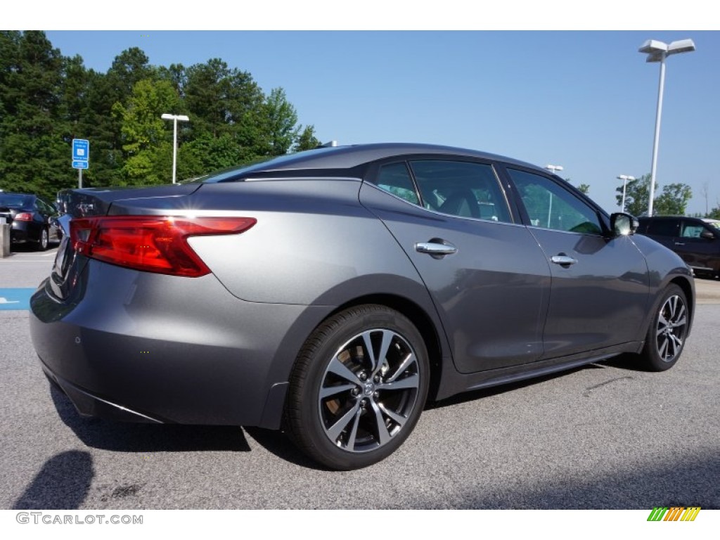 Gun Metallic 2016 Nissan Maxima Platinum Exterior Photo #105380941