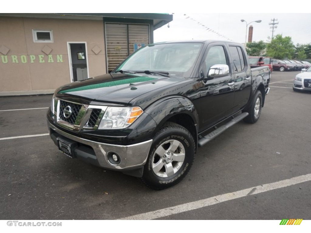 2010 Frontier SE Crew Cab 4x4 - Night Armor Metallic / Steel photo #1