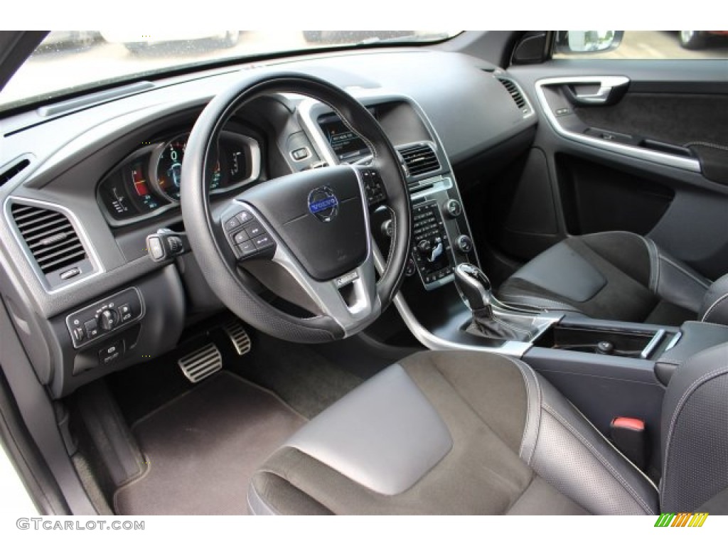 R-Design Off Black Interior 2015 Volvo XC60 T6 AWD R-Design Photo #105382510