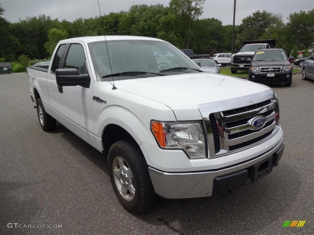 Oxford White 2010 Ford F150 XLT SuperCab 4x4 Exterior Photo #105384304