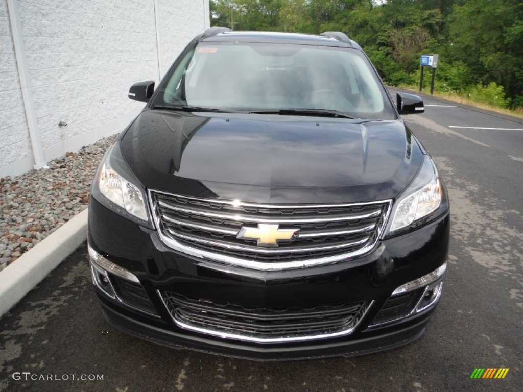 Mosaic Black Metallic 2016 Chevrolet Traverse LT AWD Exterior Photo #105385387