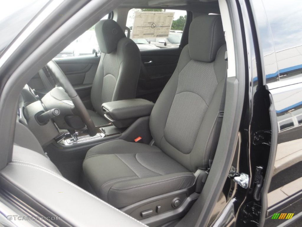 Ebony Interior 2016 Chevrolet Traverse Lt Awd Photo