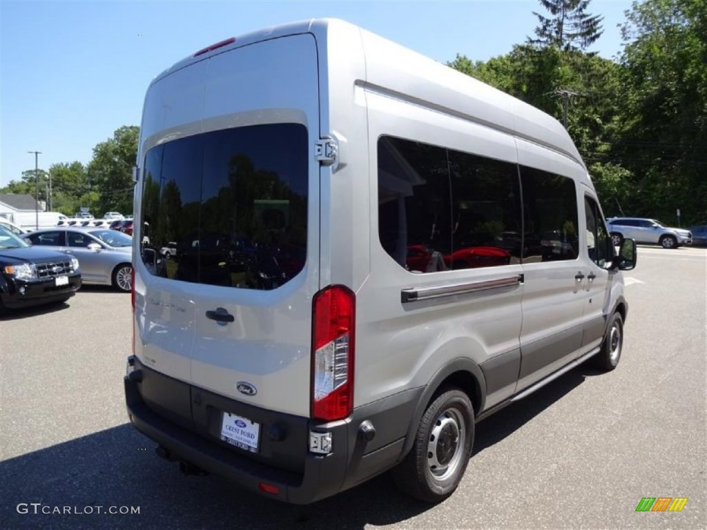 2015 Transit Wagon XL 350 HR Long - Ingot Silver Metallic / Pewter photo #7