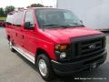 2011 Royal Red Metallic Ford E Series Van E350 XL Passenger  photo #7