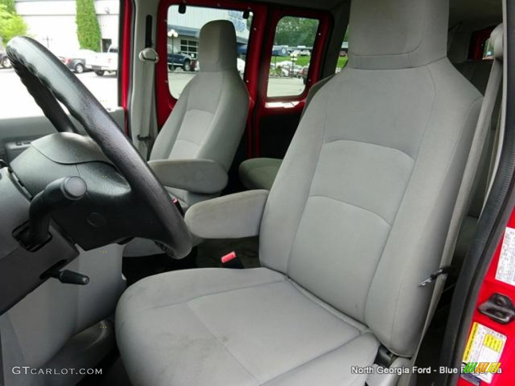 2011 E Series Van E350 XL Passenger - Royal Red Metallic / Medium Flint photo #13