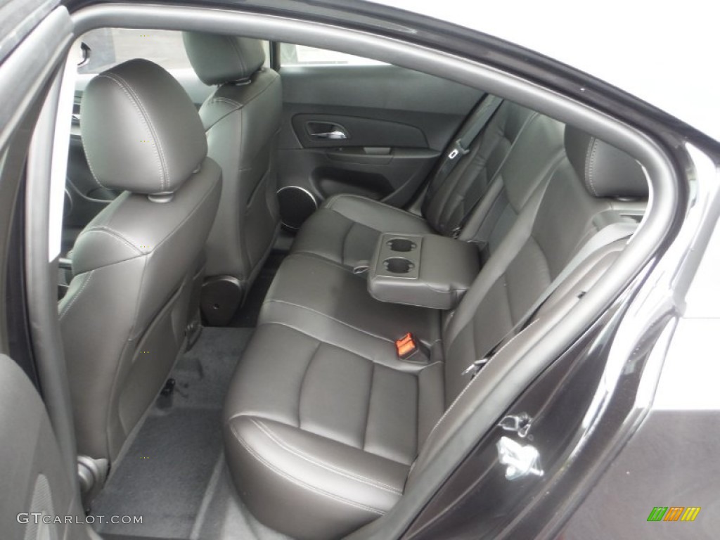 Jet Black Interior 2016 Chevrolet Cruze Limited LTZ Photo #105386449
