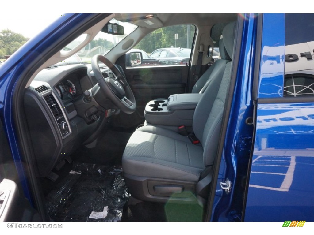 2015 1500 Express Crew Cab - Blue Streak Pearl / Black/Diesel Gray photo #11