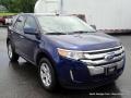 2011 Kona Blue Metallic Ford Edge SEL AWD  photo #7