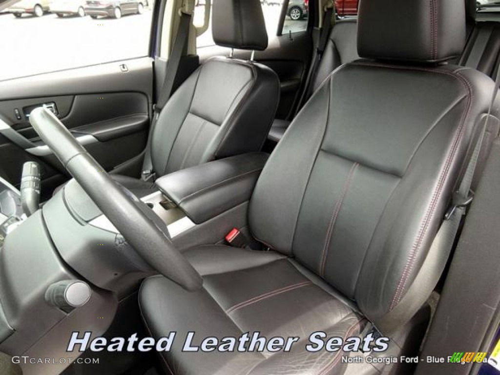 2011 Edge SEL AWD - Kona Blue Metallic / Charcoal Black photo #12