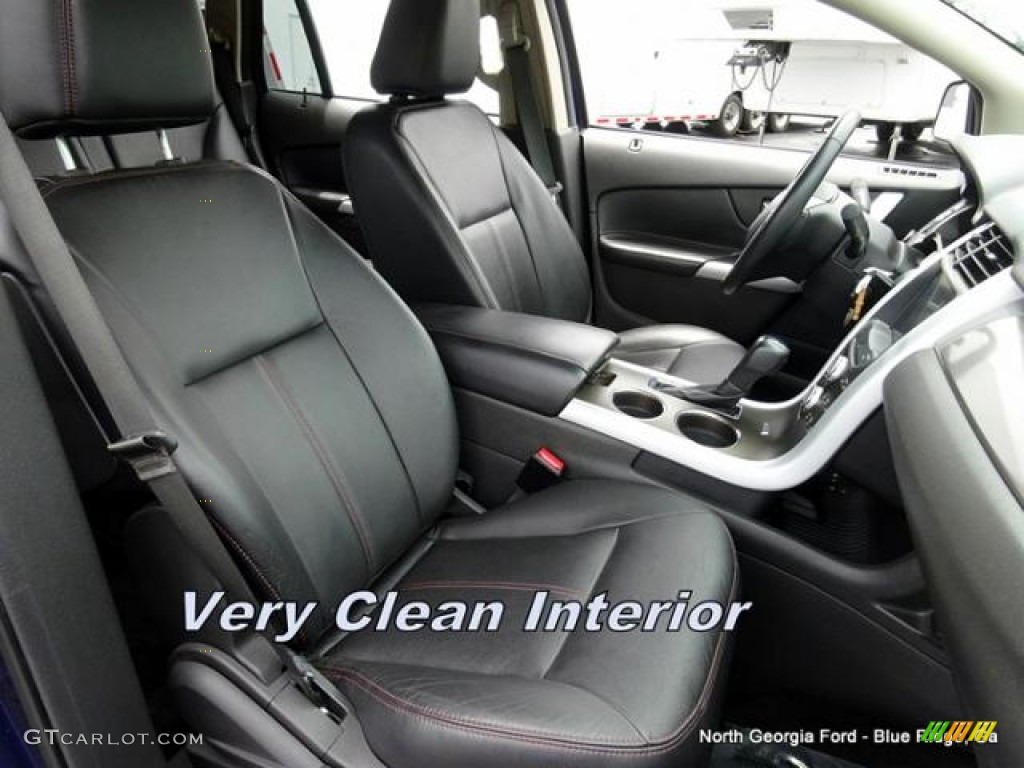 2011 Edge SEL AWD - Kona Blue Metallic / Charcoal Black photo #13