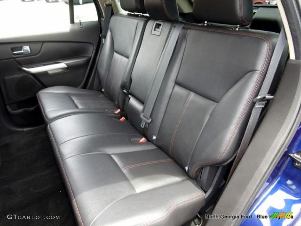 2011 Edge SEL AWD - Kona Blue Metallic / Charcoal Black photo #14