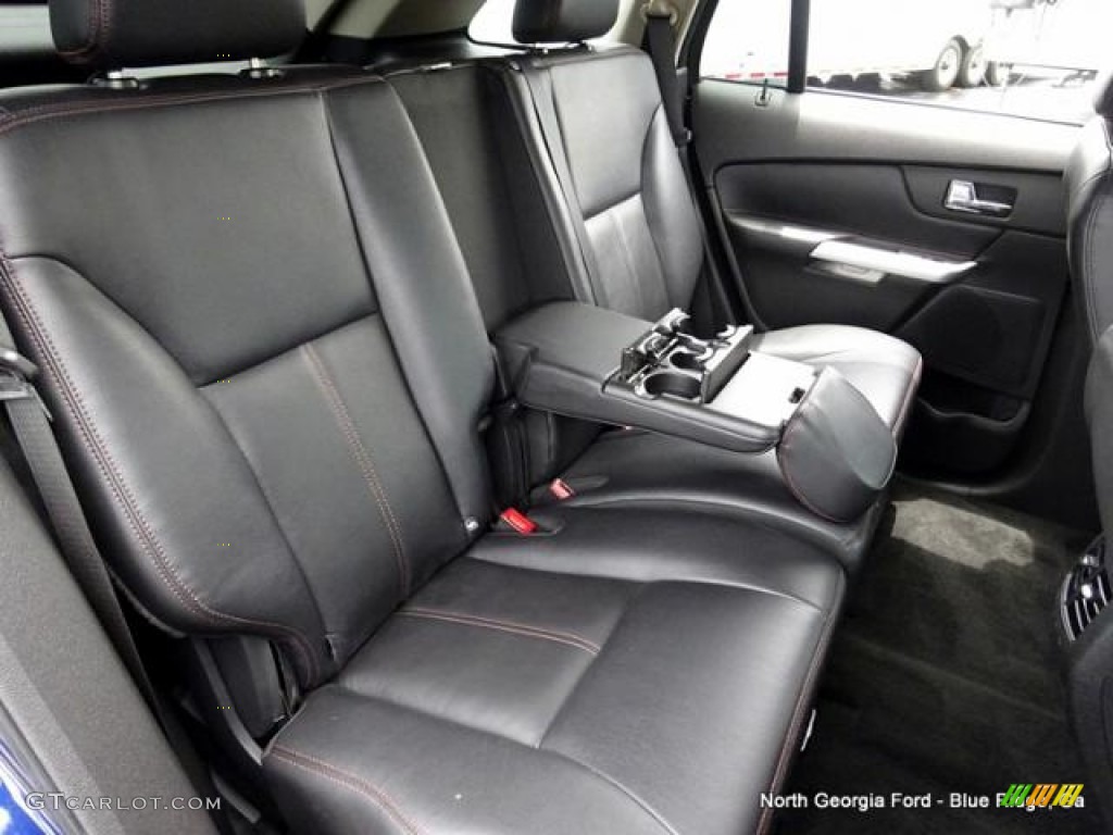 2011 Edge SEL AWD - Kona Blue Metallic / Charcoal Black photo #15