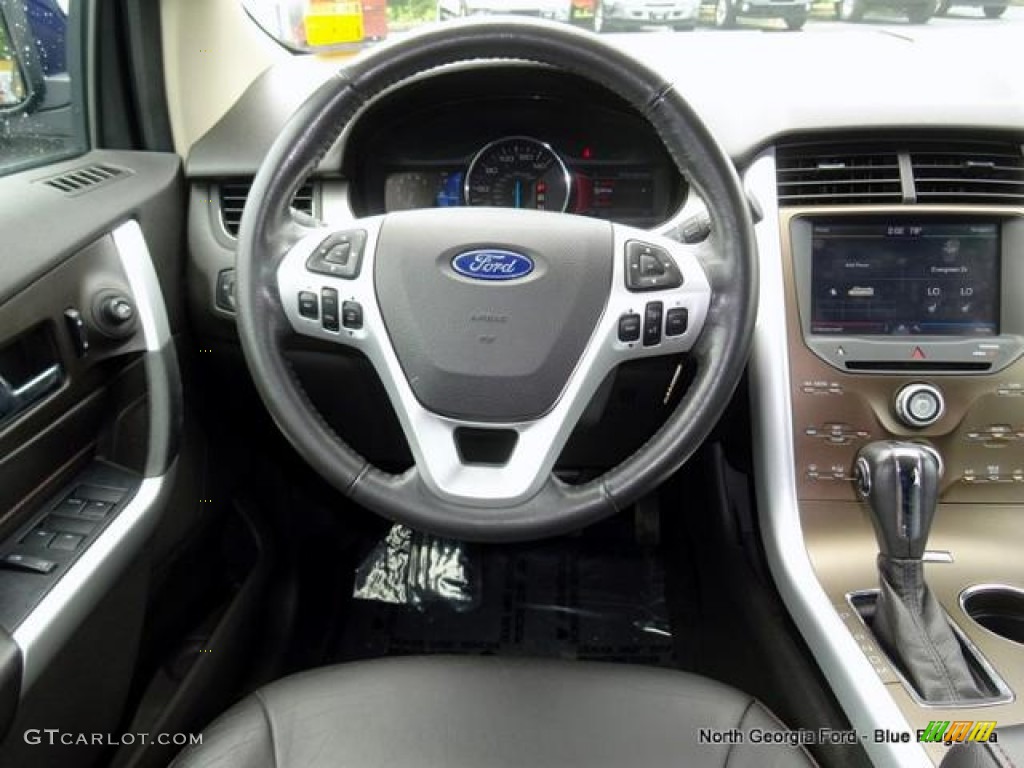 2011 Edge SEL AWD - Kona Blue Metallic / Charcoal Black photo #18