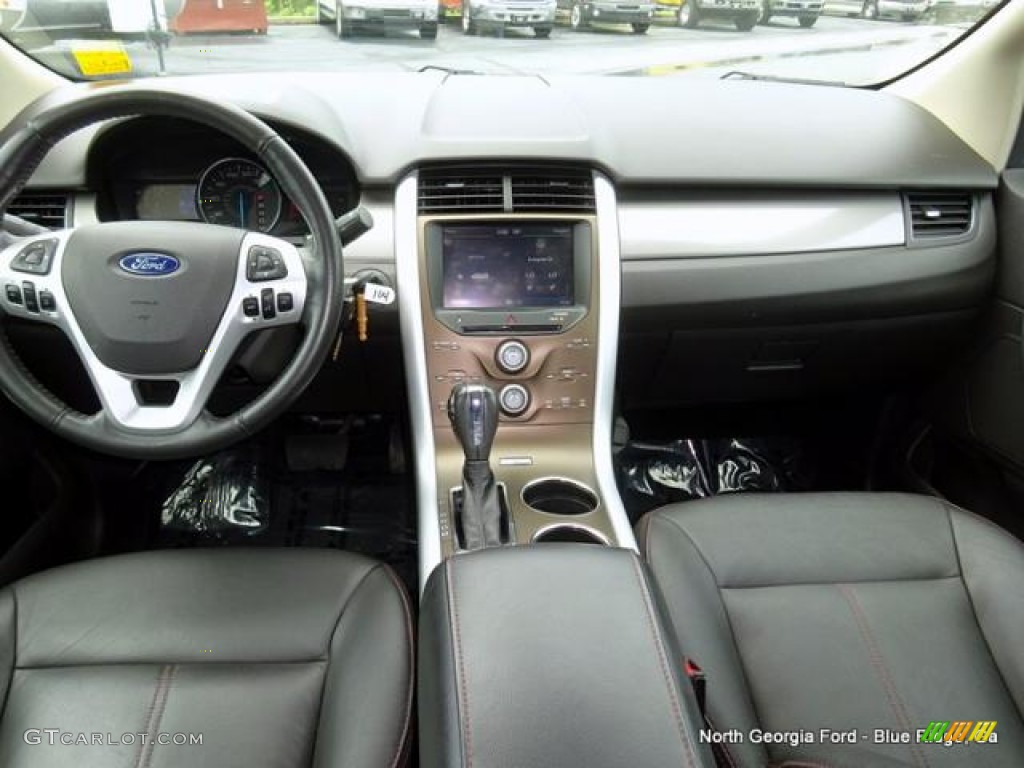 2011 Edge SEL AWD - Kona Blue Metallic / Charcoal Black photo #19