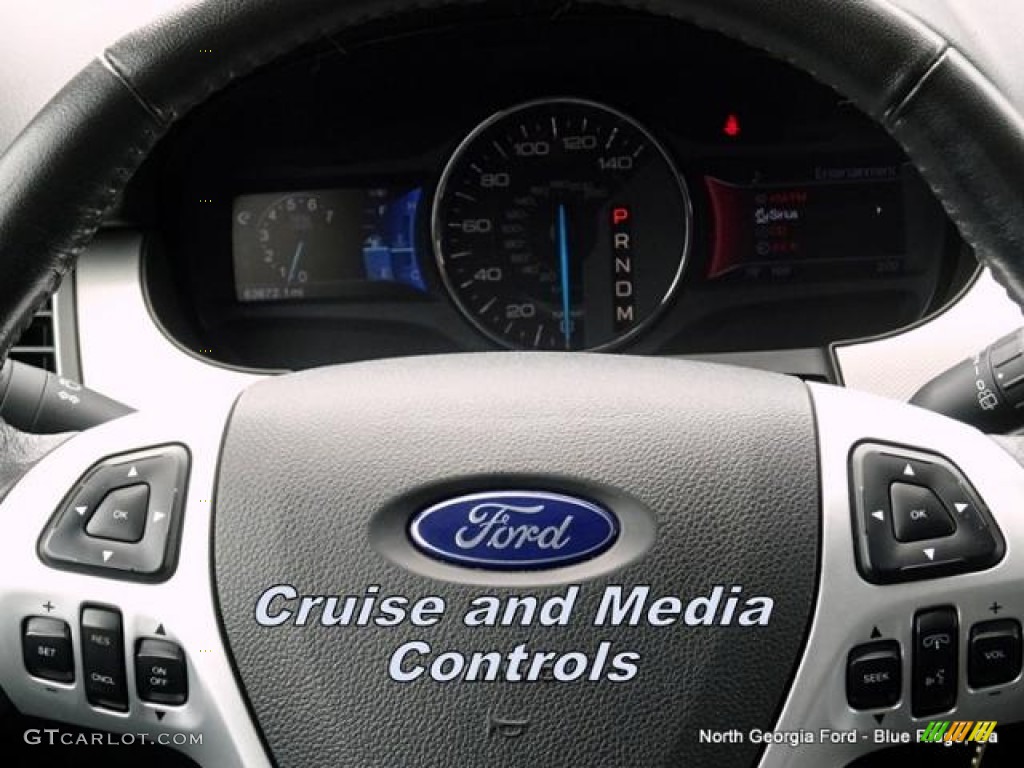 2011 Edge SEL AWD - Kona Blue Metallic / Charcoal Black photo #21