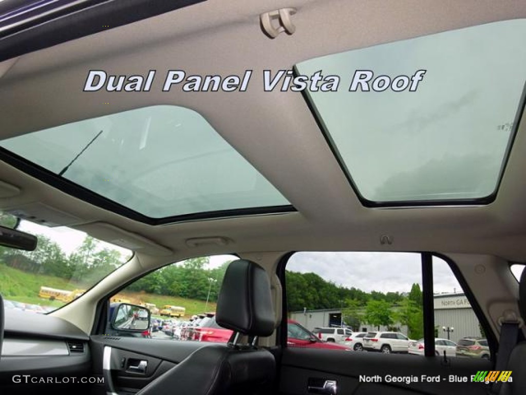 2011 Edge SEL AWD - Kona Blue Metallic / Charcoal Black photo #28