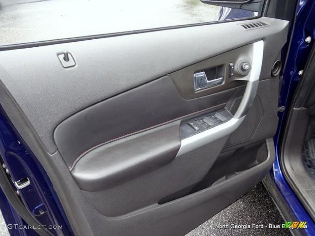 2011 Edge SEL AWD - Kona Blue Metallic / Charcoal Black photo #31