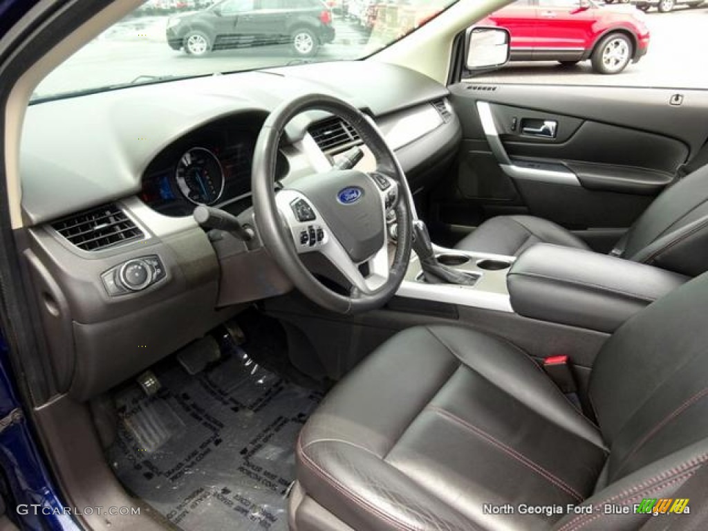 2011 Edge SEL AWD - Kona Blue Metallic / Charcoal Black photo #32