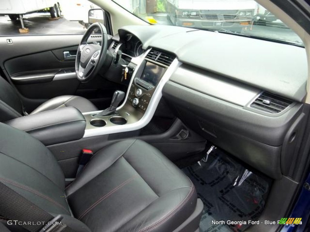 2011 Edge SEL AWD - Kona Blue Metallic / Charcoal Black photo #33