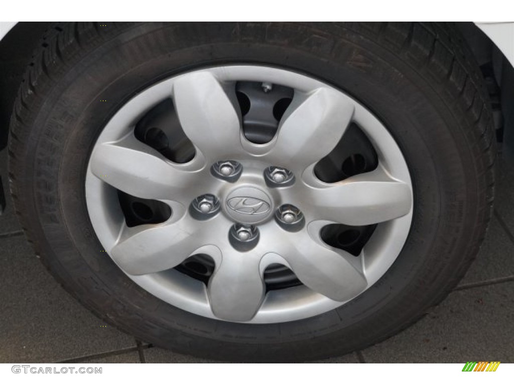 2009 Elantra GLS Sedan - Captiva White / Beige photo #4