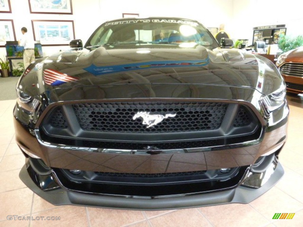 2015 Mustang Roush Stage 1 Pettys Garage Coupe - Black / Ebony photo #7