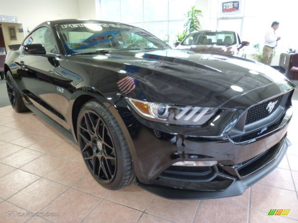 2015 Mustang Roush Stage 1 Pettys Garage Coupe - Black / Ebony photo #8