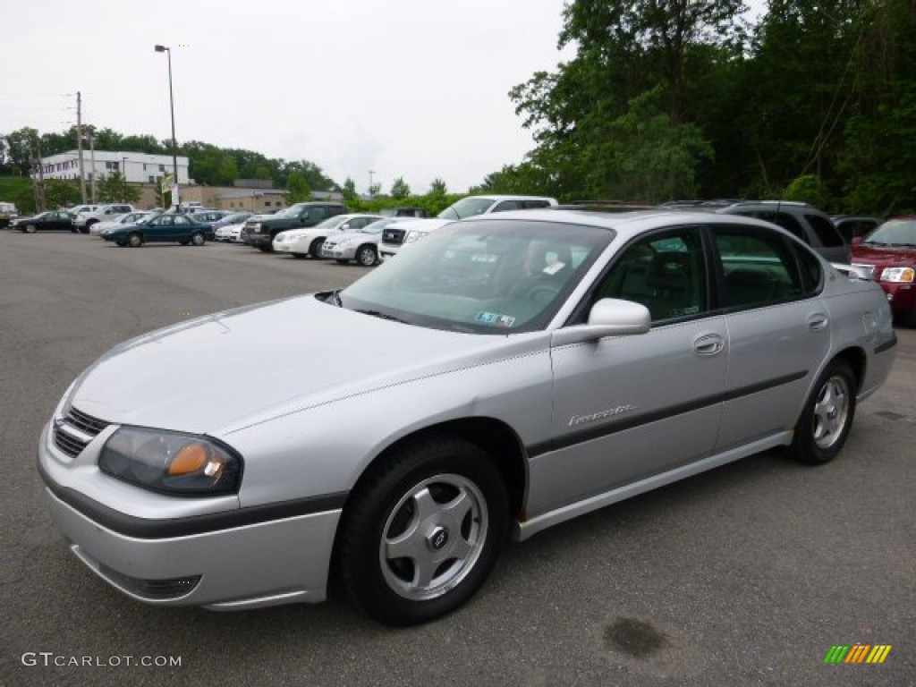 2002 Impala LS - Galaxy Silver Metallic / Medium Gray photo #1