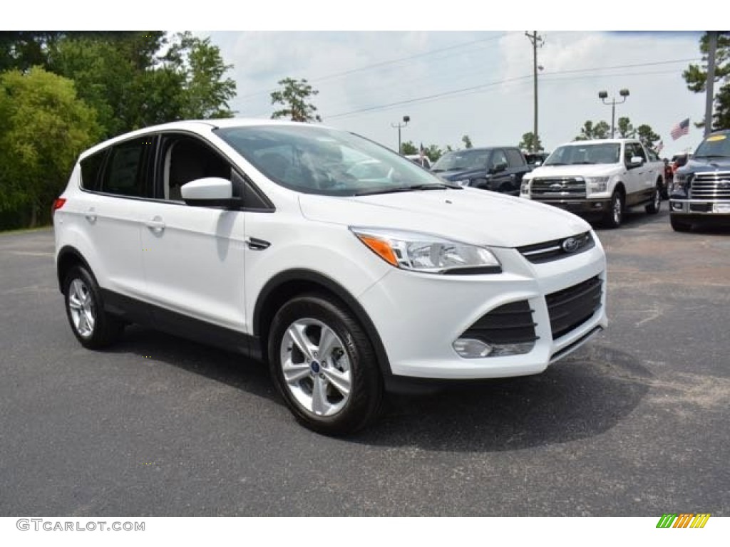 2015 Escape SE - Oxford White / Medium Light Stone photo #3