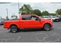 2015 Race Red Ford F150 XLT SuperCrew 4x4  photo #4