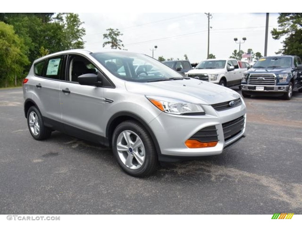 2015 Escape S - Ingot Silver Metallic / Charcoal Black photo #3