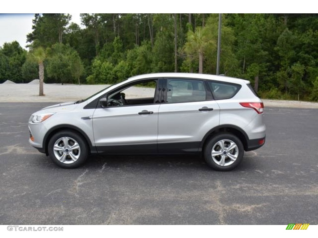 2015 Escape S - Ingot Silver Metallic / Charcoal Black photo #8