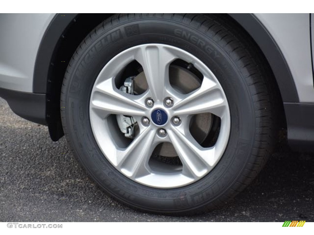 2015 Escape S - Ingot Silver Metallic / Charcoal Black photo #9