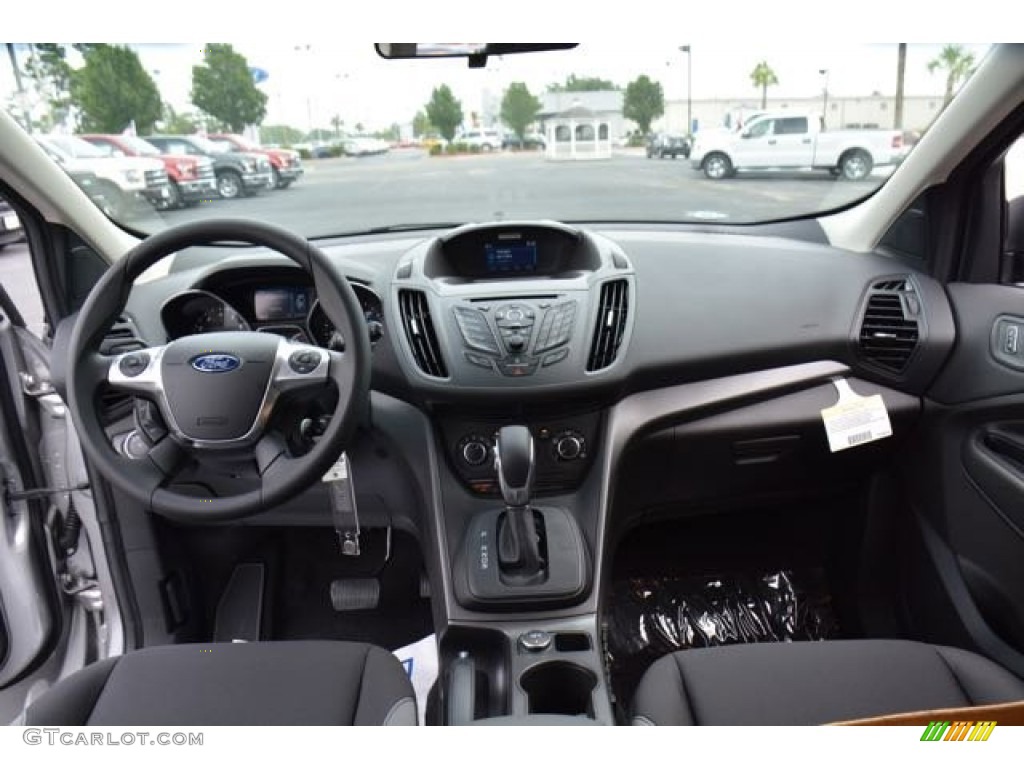 2015 Escape S - Ingot Silver Metallic / Charcoal Black photo #13
